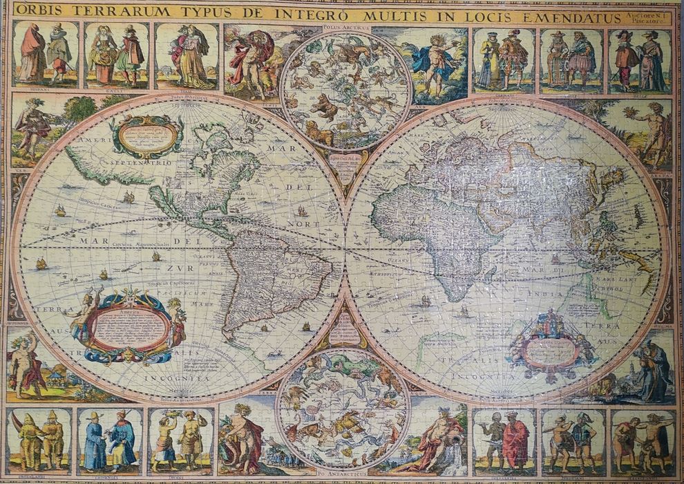 Продам пазлы (собранные)