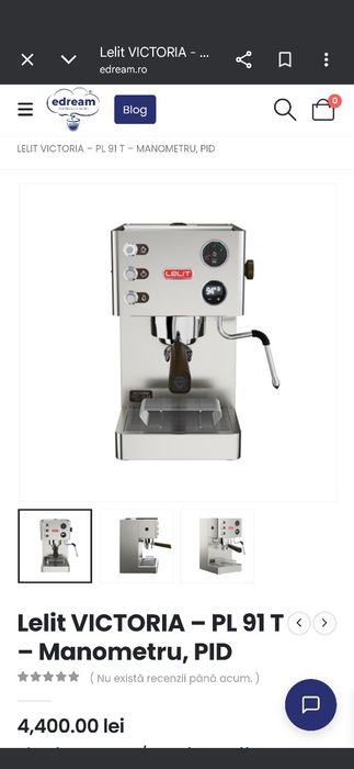 Lelit William PL 72 grinder (râșniță cafea)