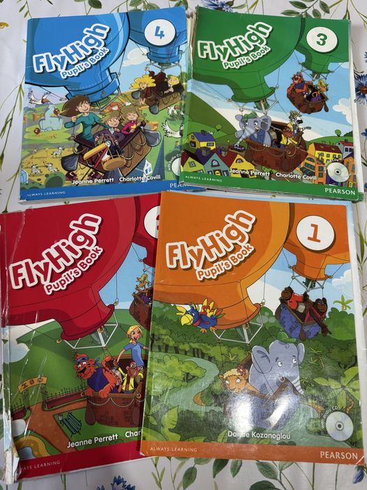 Учебники Fly high 1,2,3,4