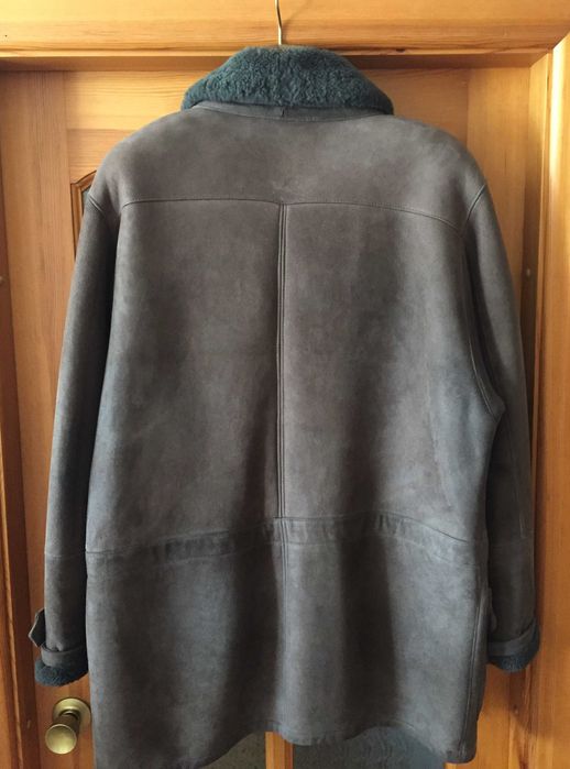 Зимняя мужская дубленка