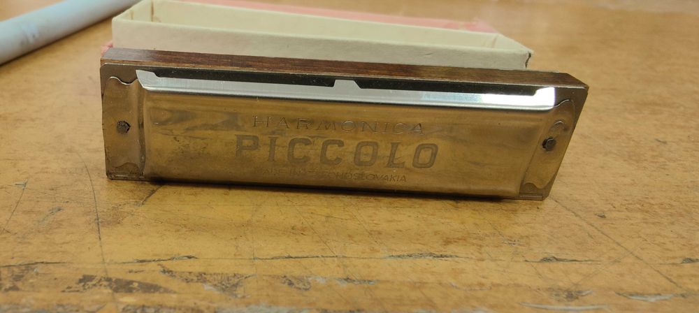 Harmonica muzicuta Piccolo 1970 sau mai vechi #A5995
