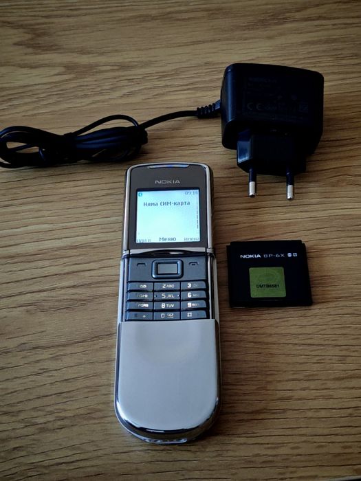 телефон Nokia 8800 Sirocco Silver оригинален, Нокиа 8800 Сироко