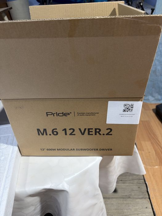 Продам сабвуфер Pride M6/12