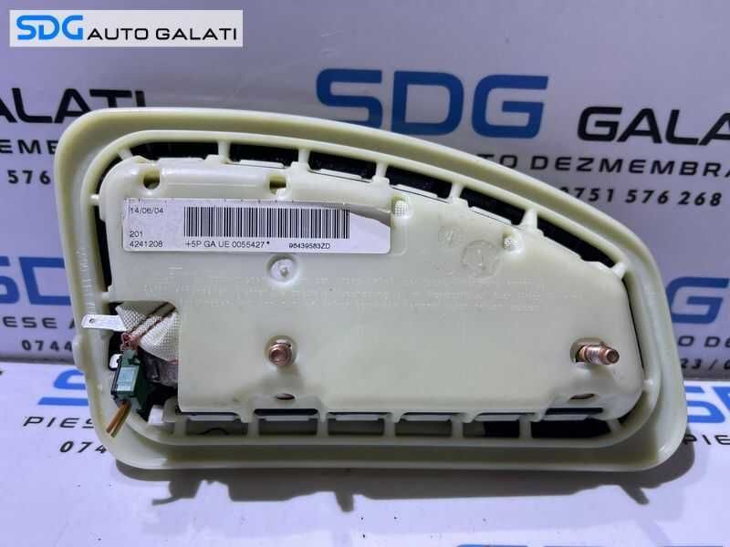 Airbag Scaun Dreapta Pasager Peugeot 407 2004 - 2010 Cod 96439583ZD [L9718]