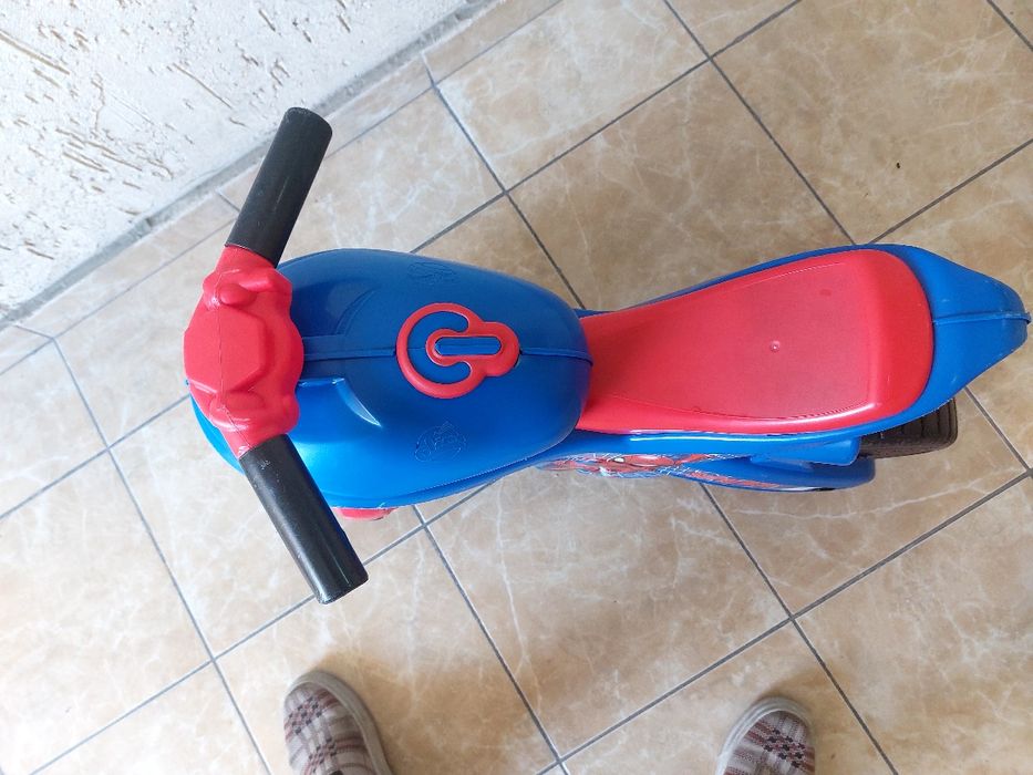 Каталка Полесье мотоцикл Spiderman эксклюзив