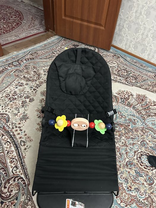 Электрокачеля шезлонг коврик