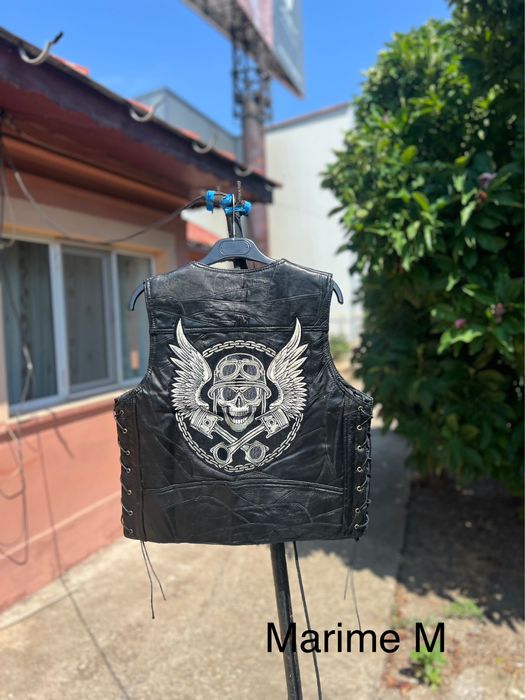 Vand vesta moto chopper rock festival