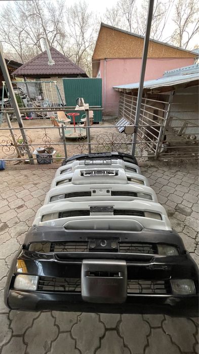 Бампер на Land cruiser 200