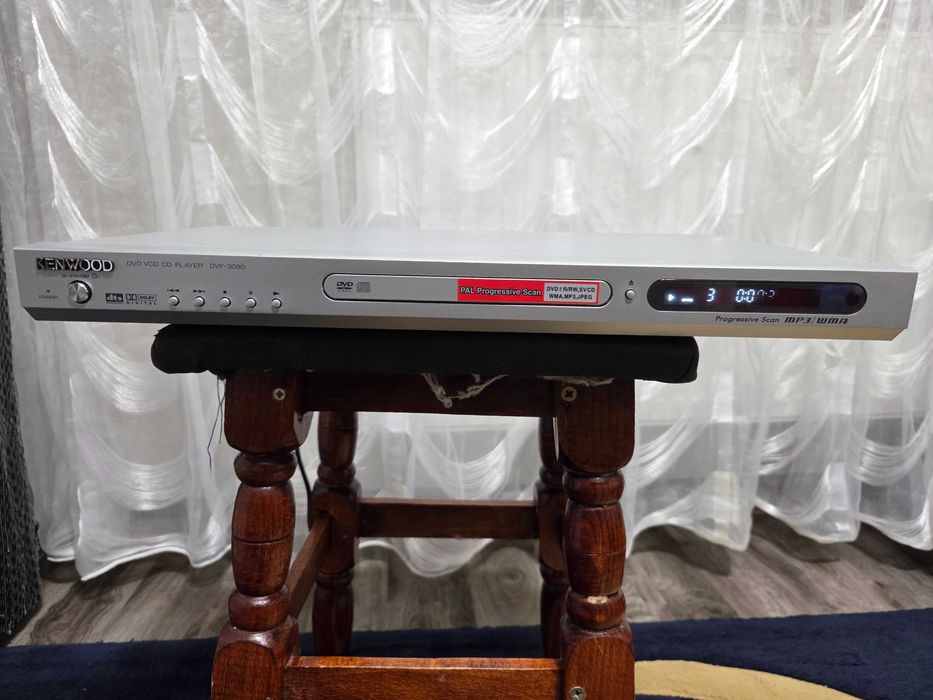 DVD Player Kenwood DVF-3080 Progressive Scan MP3 WMA CD VCD