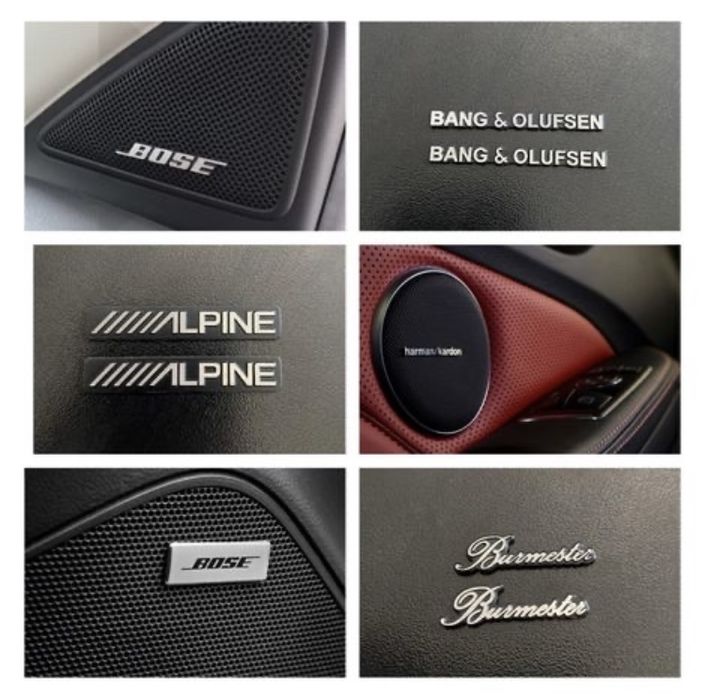 Емблеми за аудио система Bose,Harman/kardon,Bang olugsen Burmester