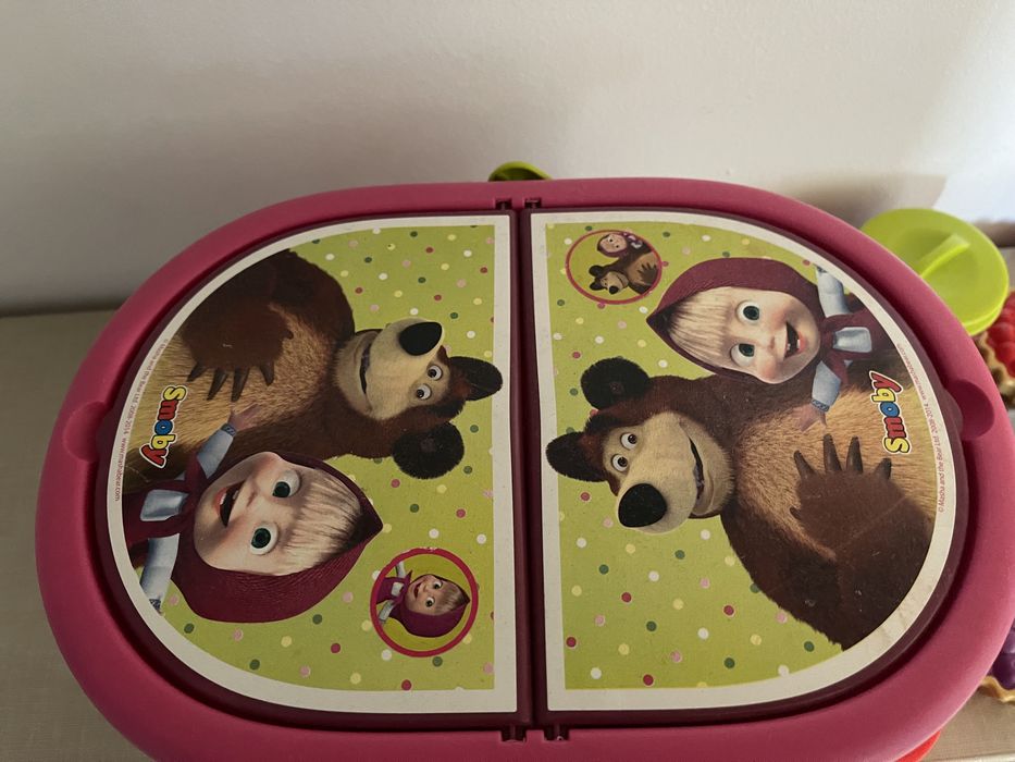 Jucarie masha and the bear picnic ,peppa pig truck ice cream,