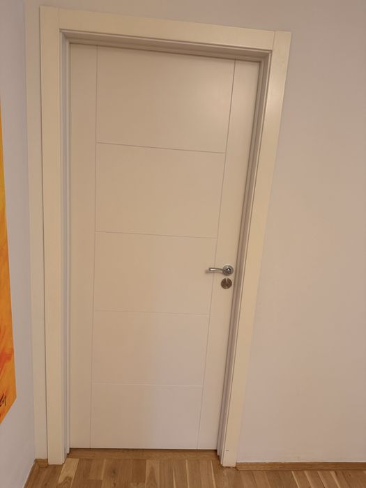 Usi  de interior alb feronerie Lince