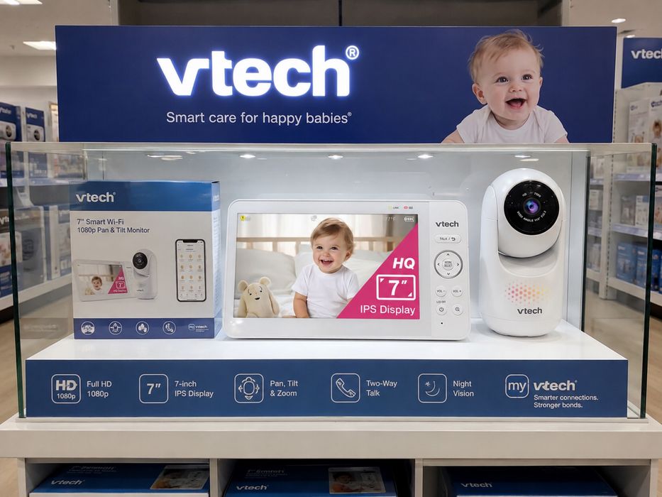 Видеоняня Радионяня Beby Monitor VTech  Advanced Max дюмов екран 7