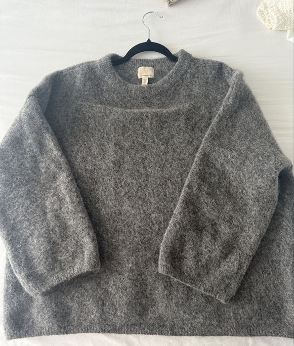 Pulover H&M , mohair/wool blend, stare ca nou