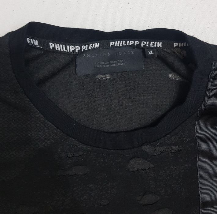 Tricou Philipp Plein, Bumbac 100 %, autentic, măsura XL ptr. bărbați