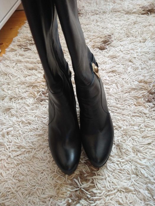 Нови естествена кожа ботуши