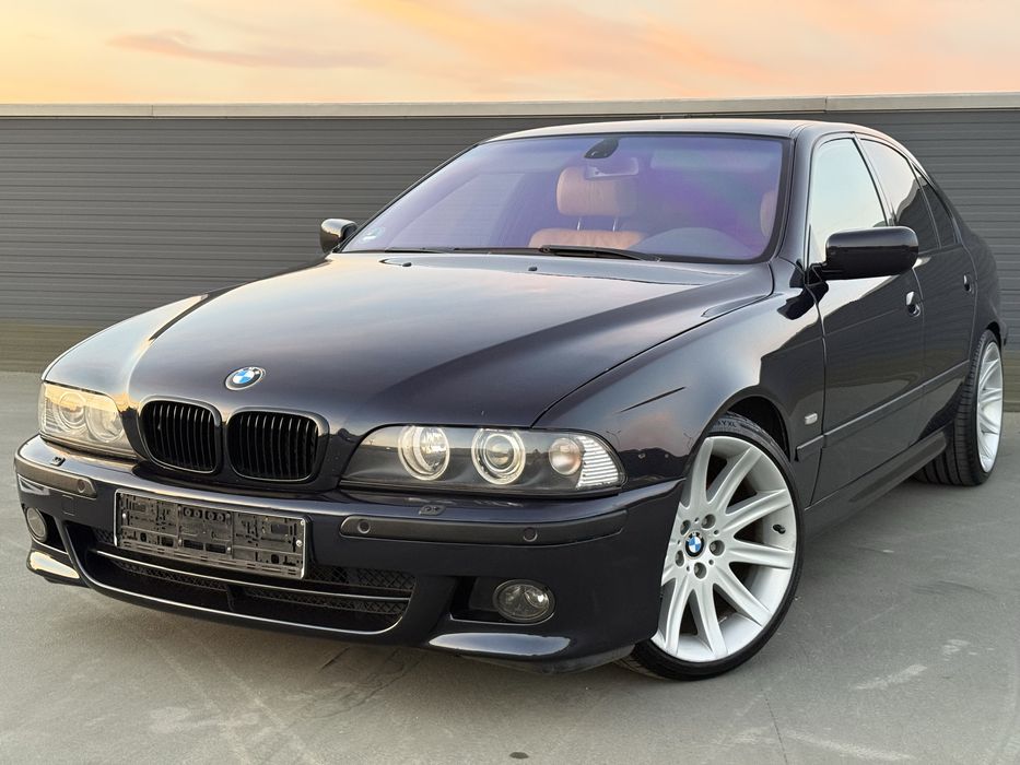 BMW Seria 5 E39 520i 170 CP Euro 4 individual M Paket Facelift Limuzina an: 2002 Raritate Xenon Trapa Piele Jante
