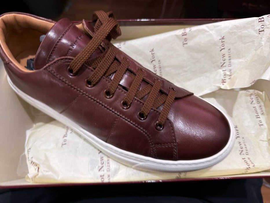 Кроссовки мужские To Boot New York Colton Brandy Nappa! Made in Italy!