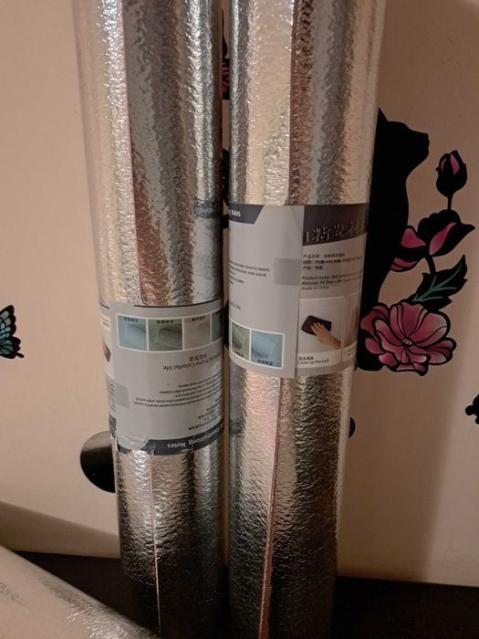 Самозалепващи водоустойчиви релефни тапети за стена 290 х 50 см