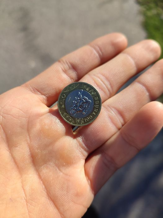 Монета 100 тенге Jetti kazna