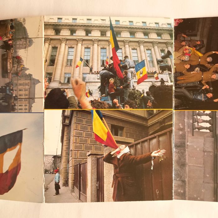 Romania Libera, album cu c p cu imagini din decembrie 1989