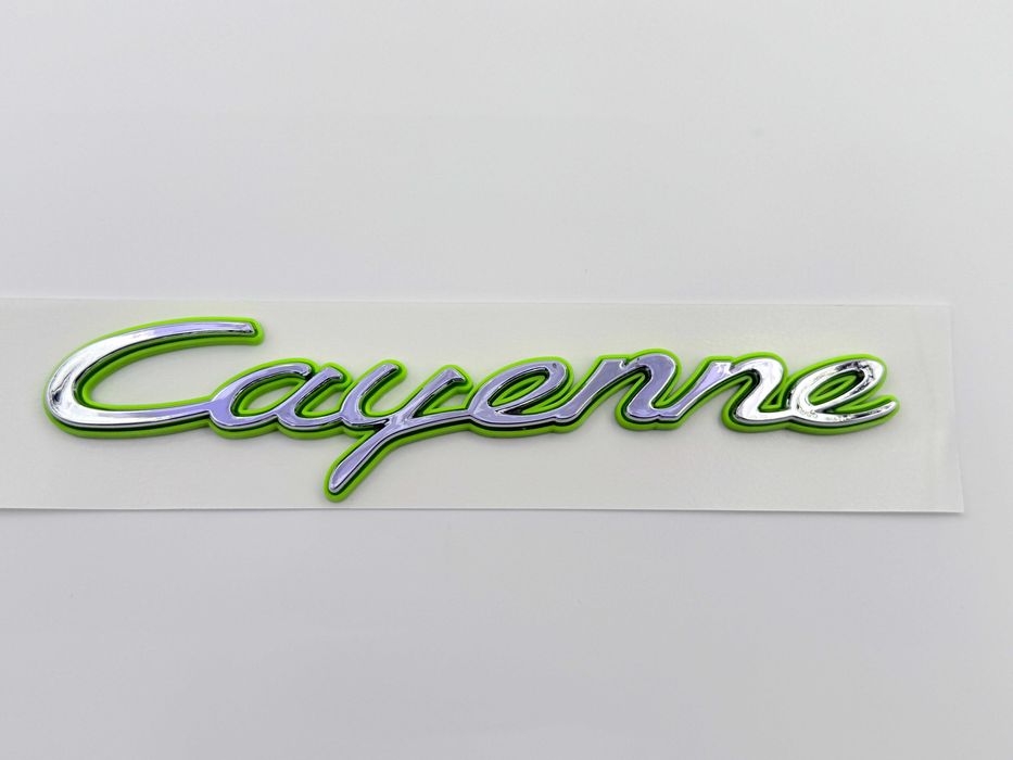 Emblema Compatibila PORSCHE Cayenne Hybrid crom