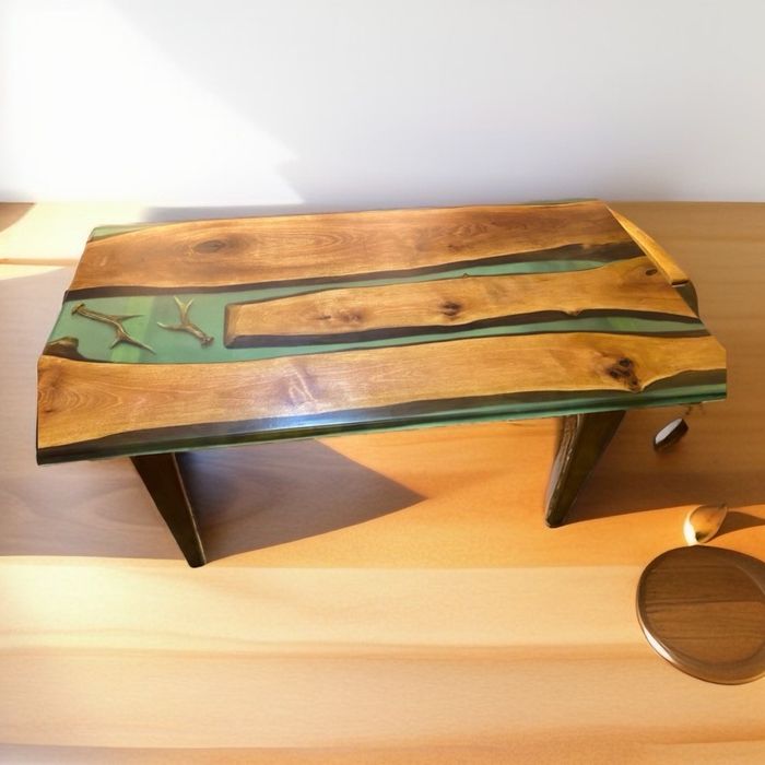 Маси/плотове за маси от орех и епоксидна смола