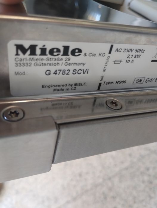Съдомиялна Miele 45см.за Пълно Вграждане