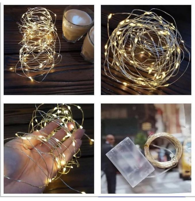 Гирлянда на батарейках роса опт