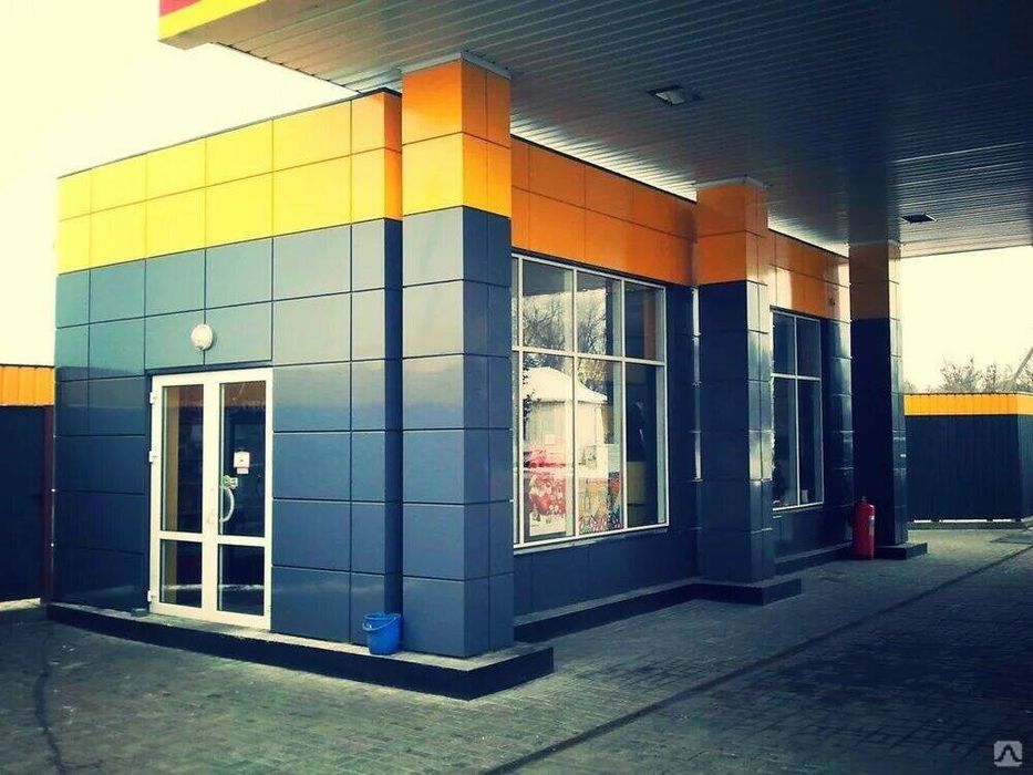 Сайдинг, Фасад, Линеарные панели, Откос