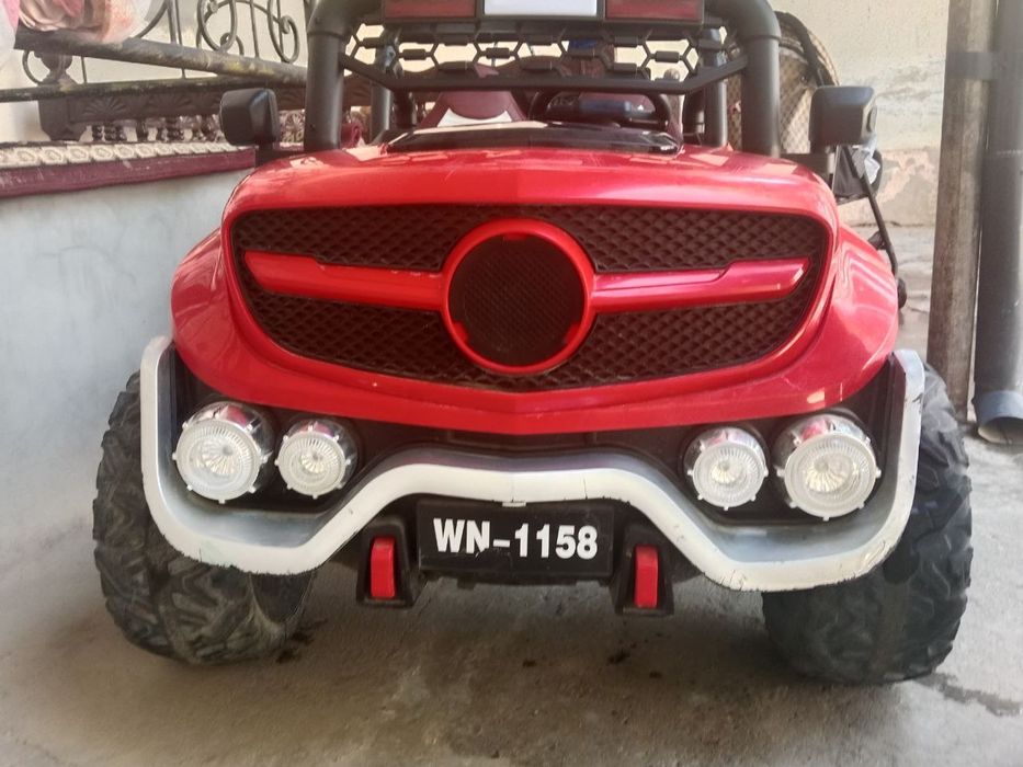 BOLALAR MASHINASI 2 kishilik azgina haydalgan 4 ta shirokiy balon