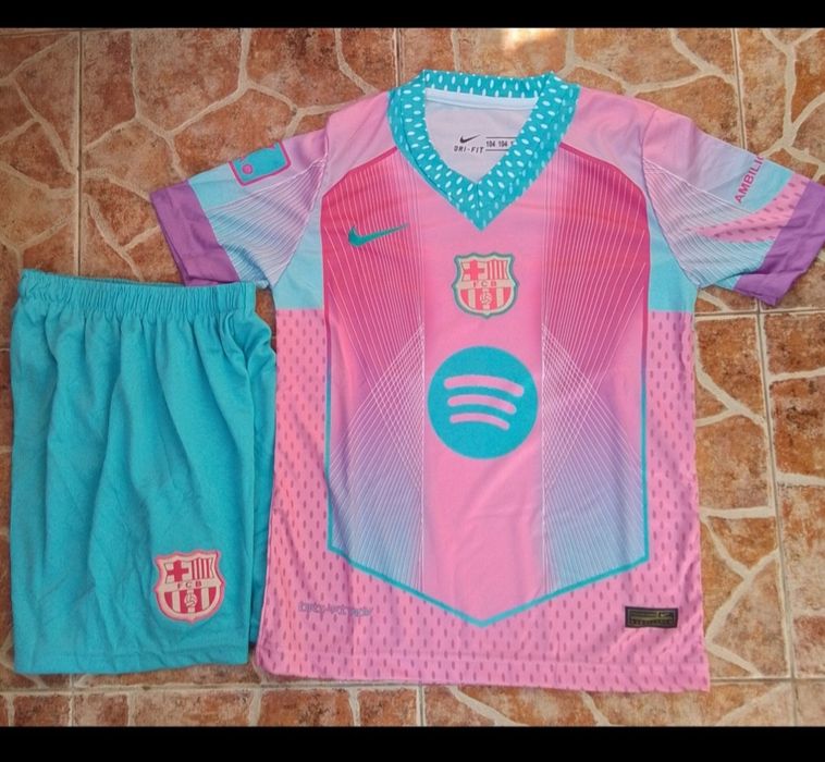 Футболен екип детски юношески FC BARCA  RAPHINHA 11