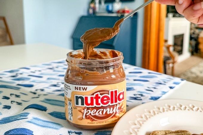 Nutella Peanat новый вкус 300 тыс из Америки шоколадная паста сладости