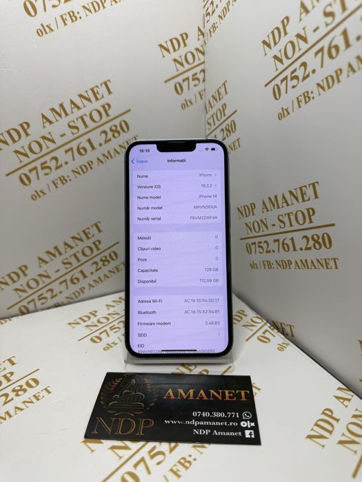 NDP Amanet Braila Iphone 14(56031)