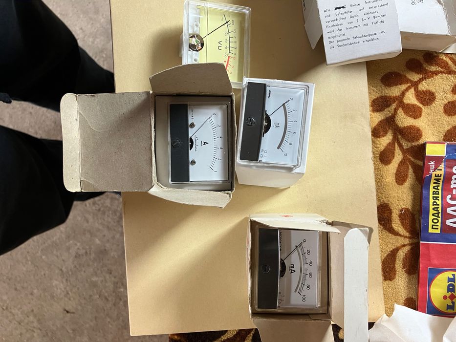 Продавам измервателни уреди стрелкови внос от Германия