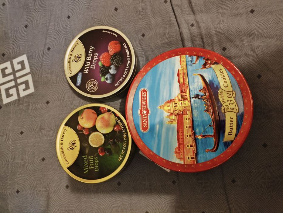 Металлические баночки