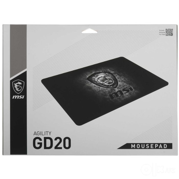 - Игровой коврик для мыши MSI Agility GD20 Gaming Mousepad