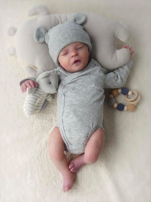 Реалистичная кукла-младенец Levi Reborn ,  - Мягкая, с ручной