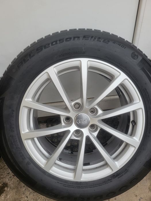 Vand roti OE Audi A6 C8-C7 + anvelope AllSeason noi 225
