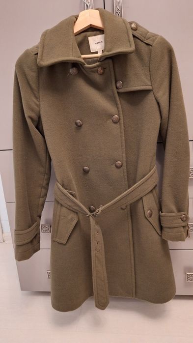 Palton Koton , culoarea  kaki