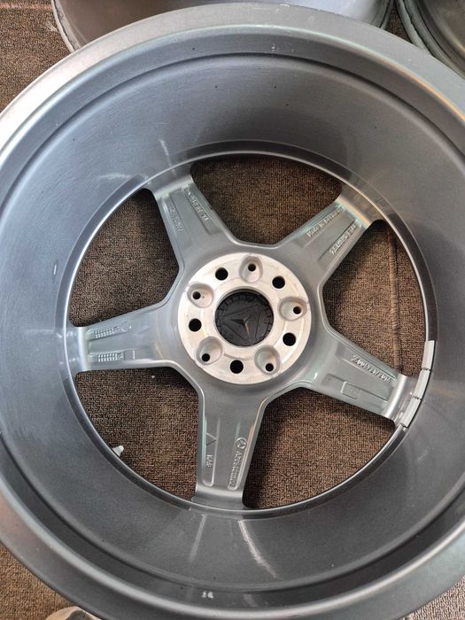 4 Jante Aliaj 5x112 18'' 7.5J ET 44 - OEM Mercedes C-Class W205 W206 AMG - V-Class Vito Viano A-Class W177 CLA AMG Gla AMG CA NOI