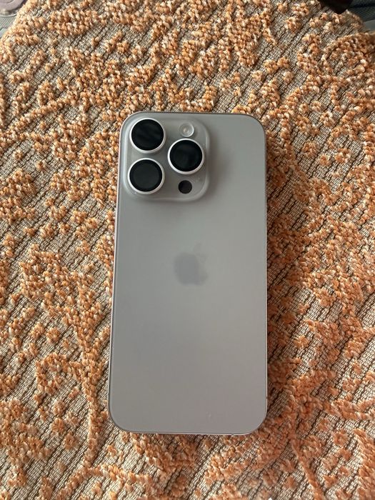 Iphone 15 Pro Natural Titanium 87% 256ГБ комплект