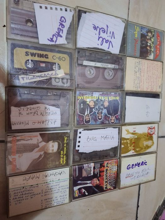 Colecție casete diverse audio