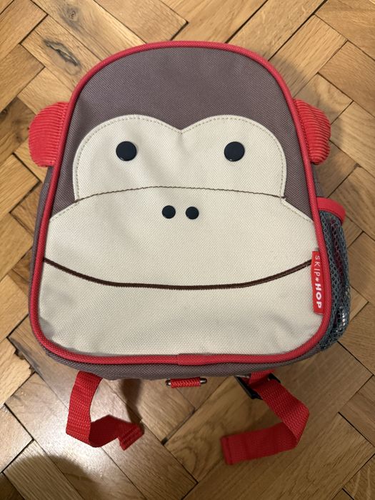 Skip Hop Детска раница Zoo голяма и мини маймунката Маршал