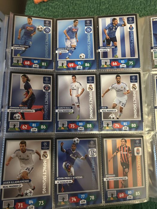 Carduri Panini Uefa Champions League 2013-2014