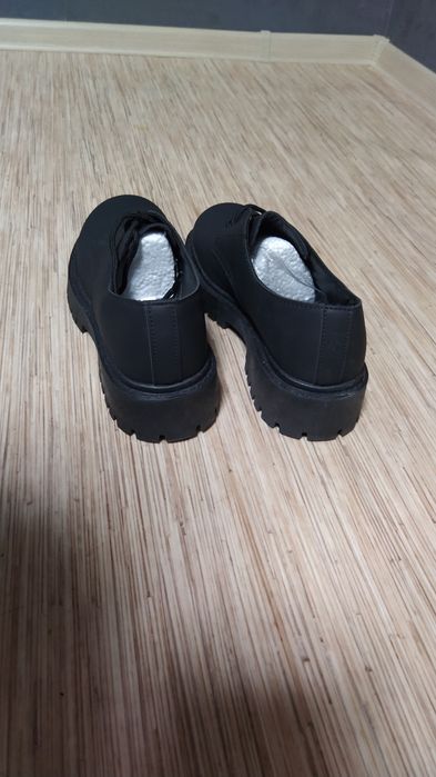 Ботинки черные, унисекс