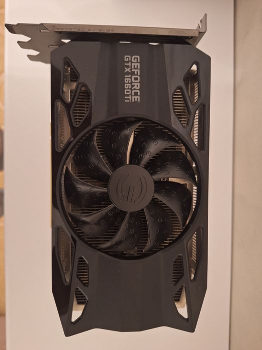 Placa video Geforce 1660ti EVGA XC 6GB