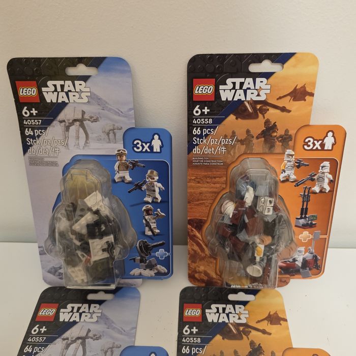 Lego Star Wars Battle packs 40557, 40558