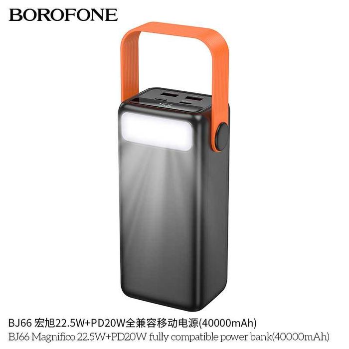 Borofone BJ66 Magnifico Power Bank 40000mAh 22.5W+PD20W For iPhone 16