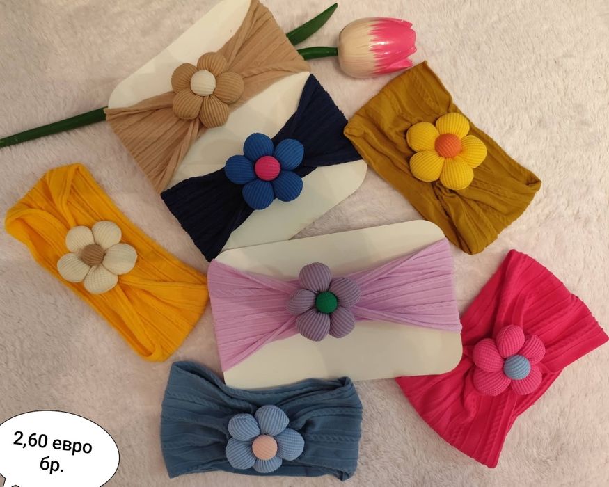 Бебешки ленти за глава